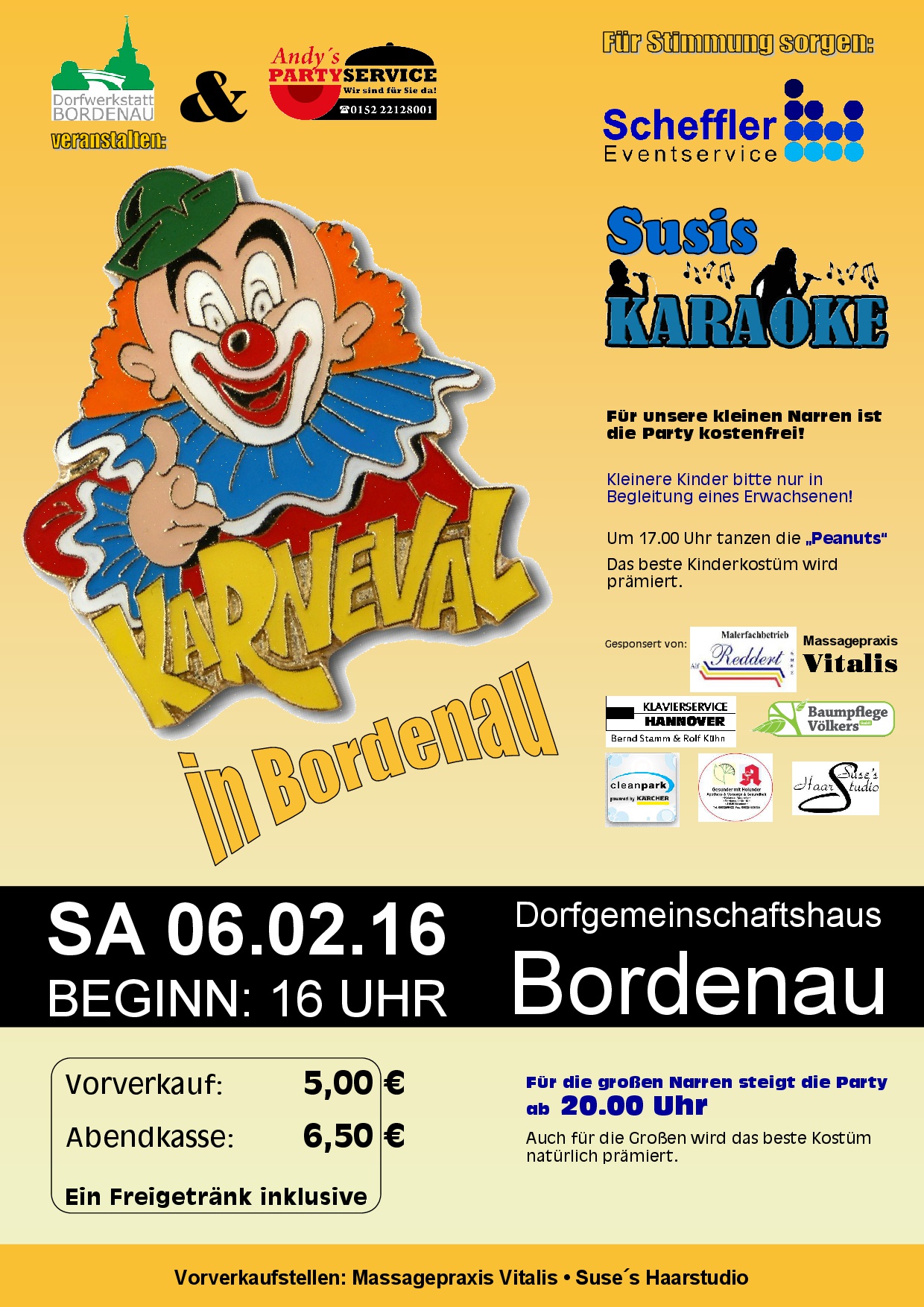 Karneval in Bordenau