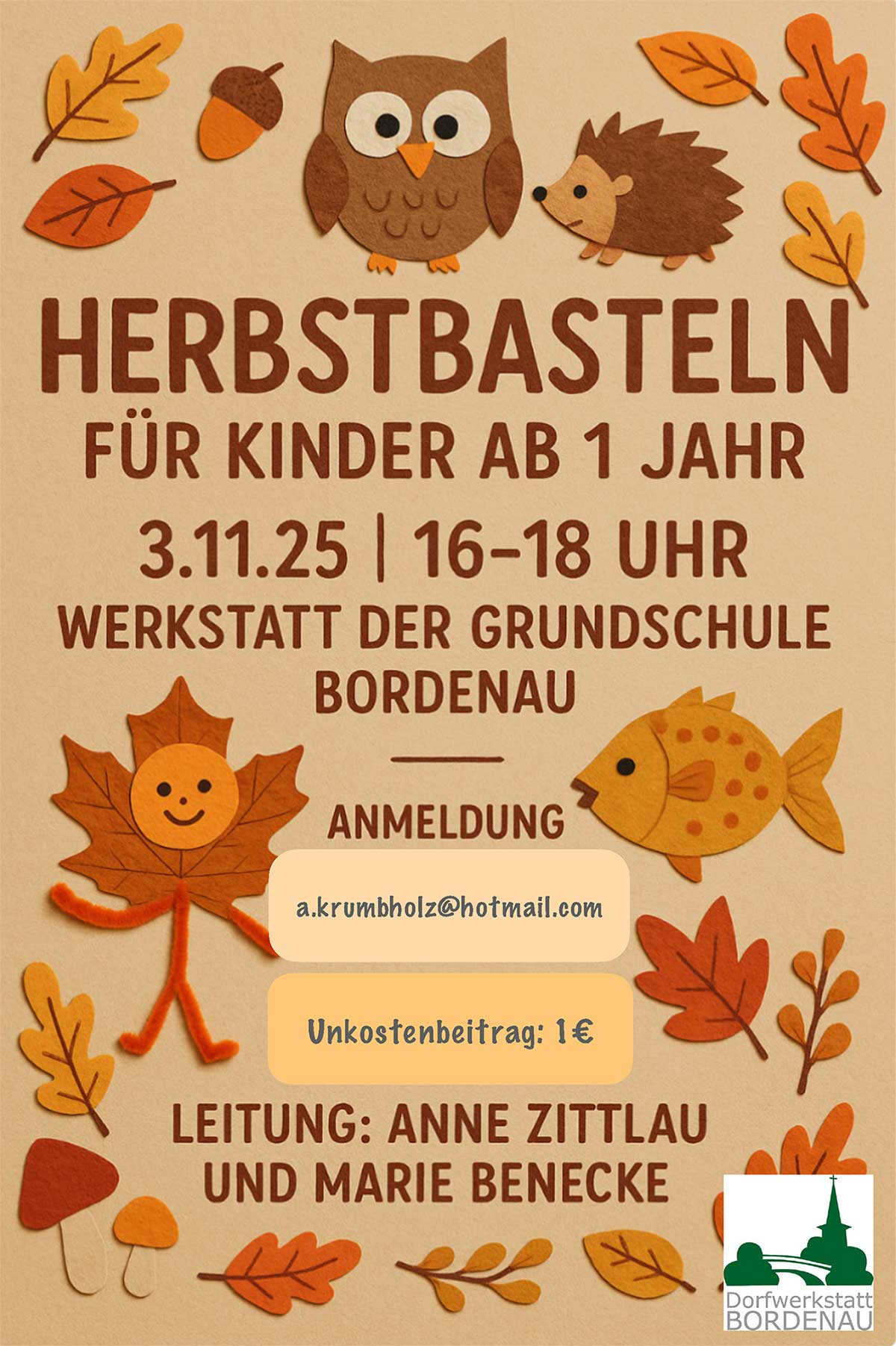 Herbstbasteln